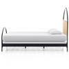 Natalia Iron And Cane Queen Platform Bed