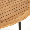 Lyra Natural Teak Outdoor Dining Table