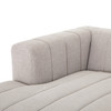 Langham Napa Sandstone Channeled 5-Piece Sectional