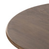 Lunas Caramel Wood Oval Dining Table 98"
