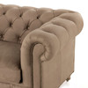 Conrad Chesterfield Sofa 96" -Heritage Taupe