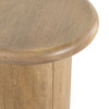 Zach Burnished Parawood End Table