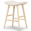 Union Essence Natural Saddle Counter Stool