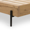 Eaton Light Oak King Bed