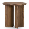 Paden Seasoned Brown Acacia End Table