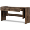 Beam Rustic Fawn Veneer Console Table