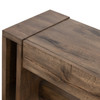 Beam Rustic Fawn Veneer Console Table