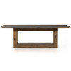 Perrin Rustic Fawn Dining Table 93"