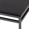 Trey Black Wash Poplar Dining Bench 60"