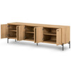 Eaton Light Oak Resin Media Console