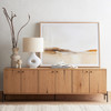 Eaton Light Oak Resin Media Console