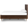 Billy Dark Walnut King Bed