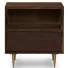 Billy Dark Walnut Nightstand