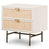 Luella Matte Alabaster Nightstand