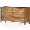 Alexander Toasted Acacia 6 Drawer Dresser