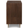 Billy Dark Walnut 6 Drawer Dresser