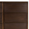 Billy Dark Walnut 6 Drawer Dresser