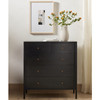 Soto Black 5 Drawer Dresser