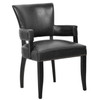 Ronan Mink Upholstered Dining Arm Chair
