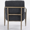 Felipe Dark Blue Accent Chair