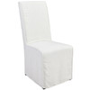 Jordan White Upholstered Dining Chair