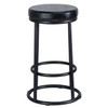 Jaden Black Counter Stool 24"