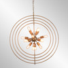 Cosmos Iron Large Chandelier