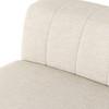 Gwen Channel Tufted Outdoor Faye Sand Sectional Armless Chair