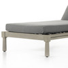 Waller Grey Teak Outdoor Chaise