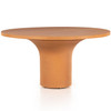 Soraya Terracotta Concrete Outdoor Dining Table 59"