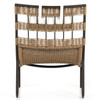 Tegan Faux Dark Hyacinth Outdoor Chair