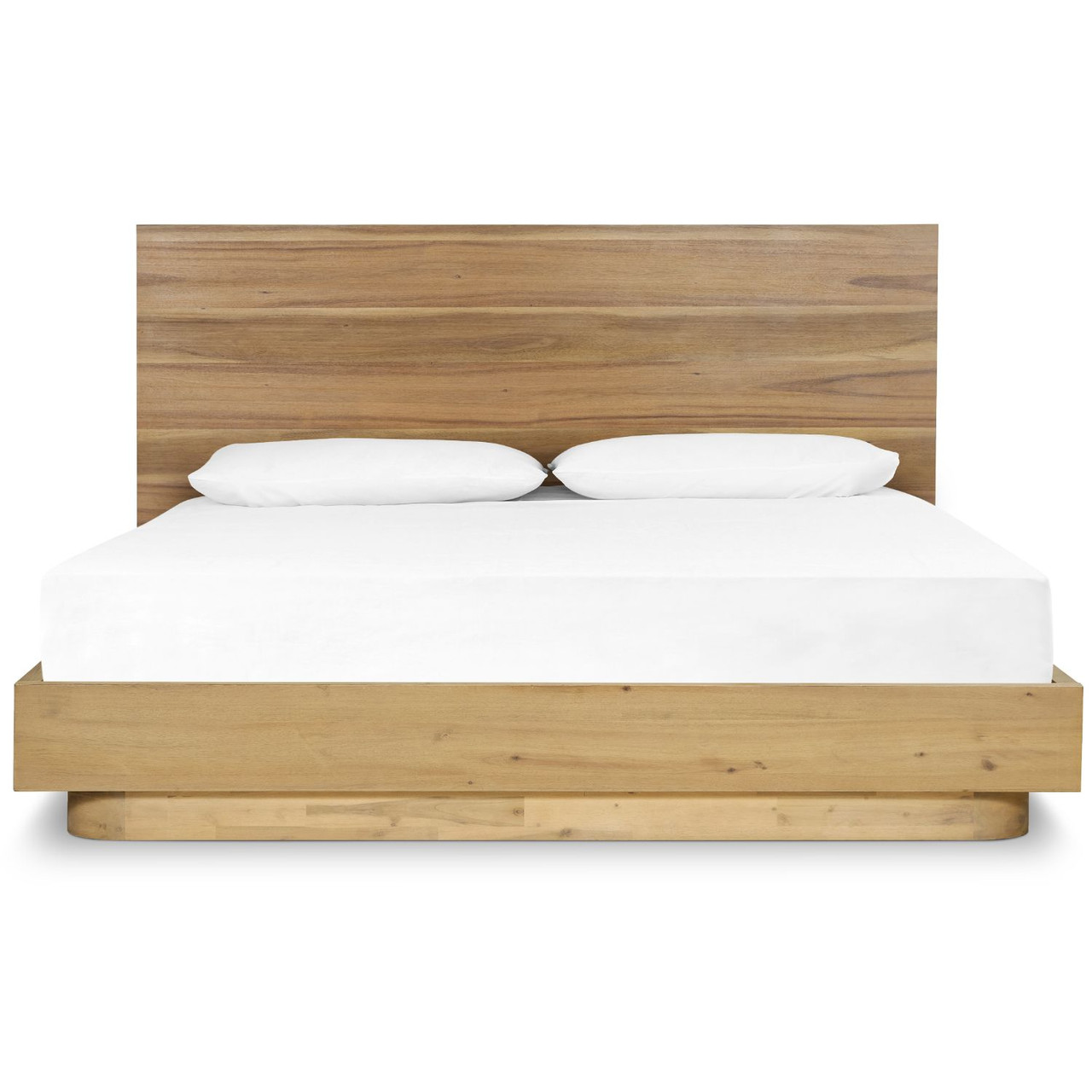 Mallory Solid Acacia Wood King Platform Bed Zin Home