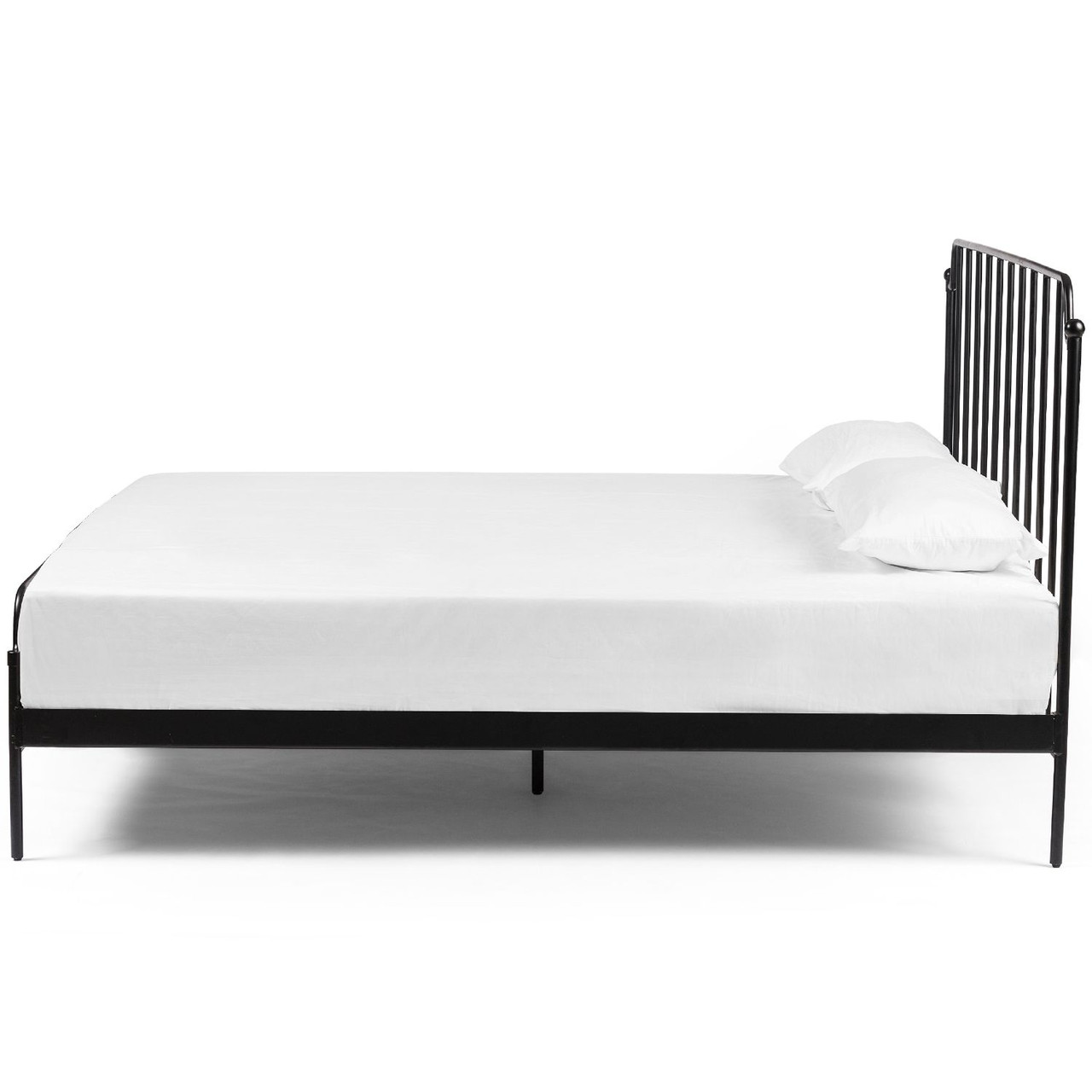 Zara Midnight Iron King Bed Zin Home