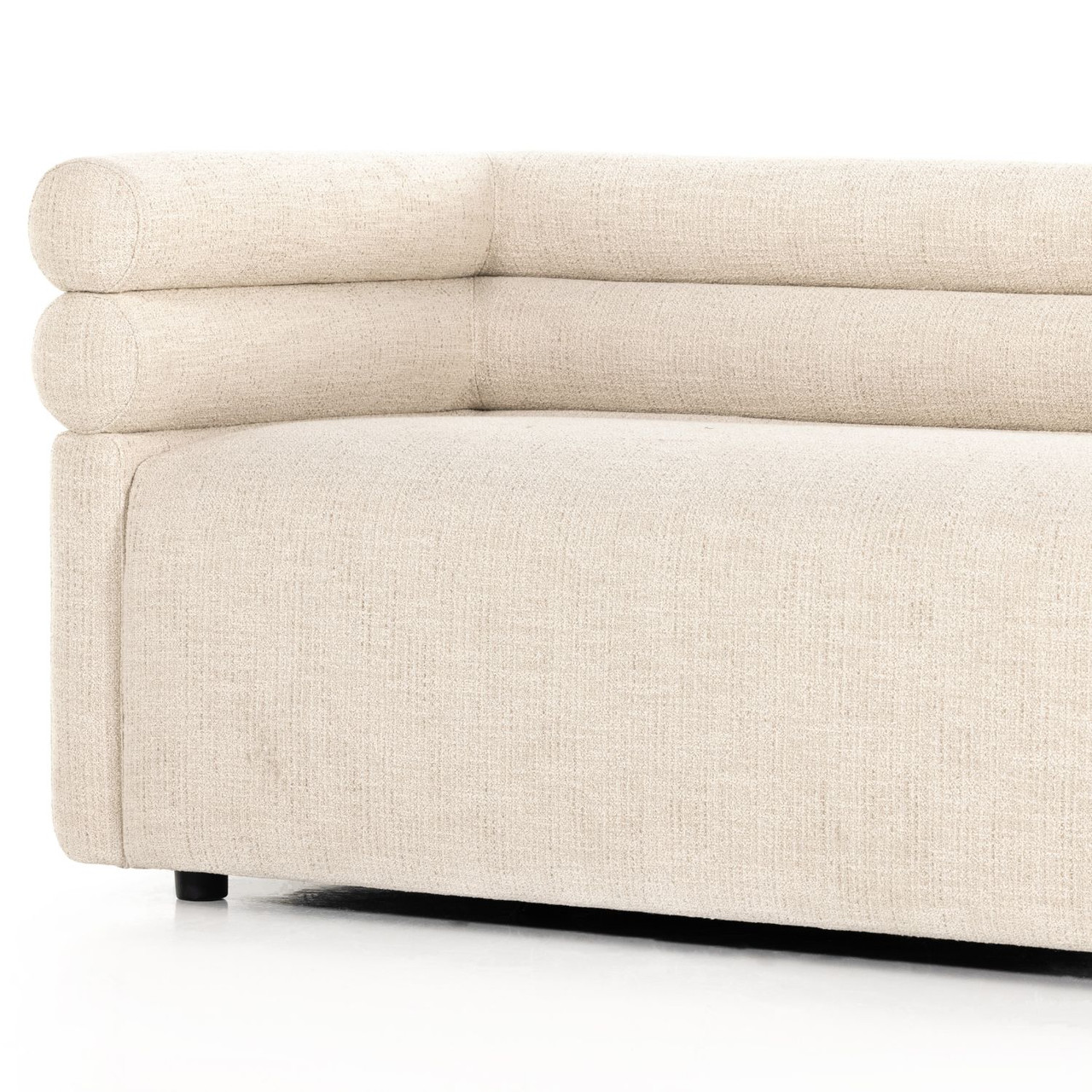 Evie Hampton Cream Sofa 88" Zin Home Four Hands