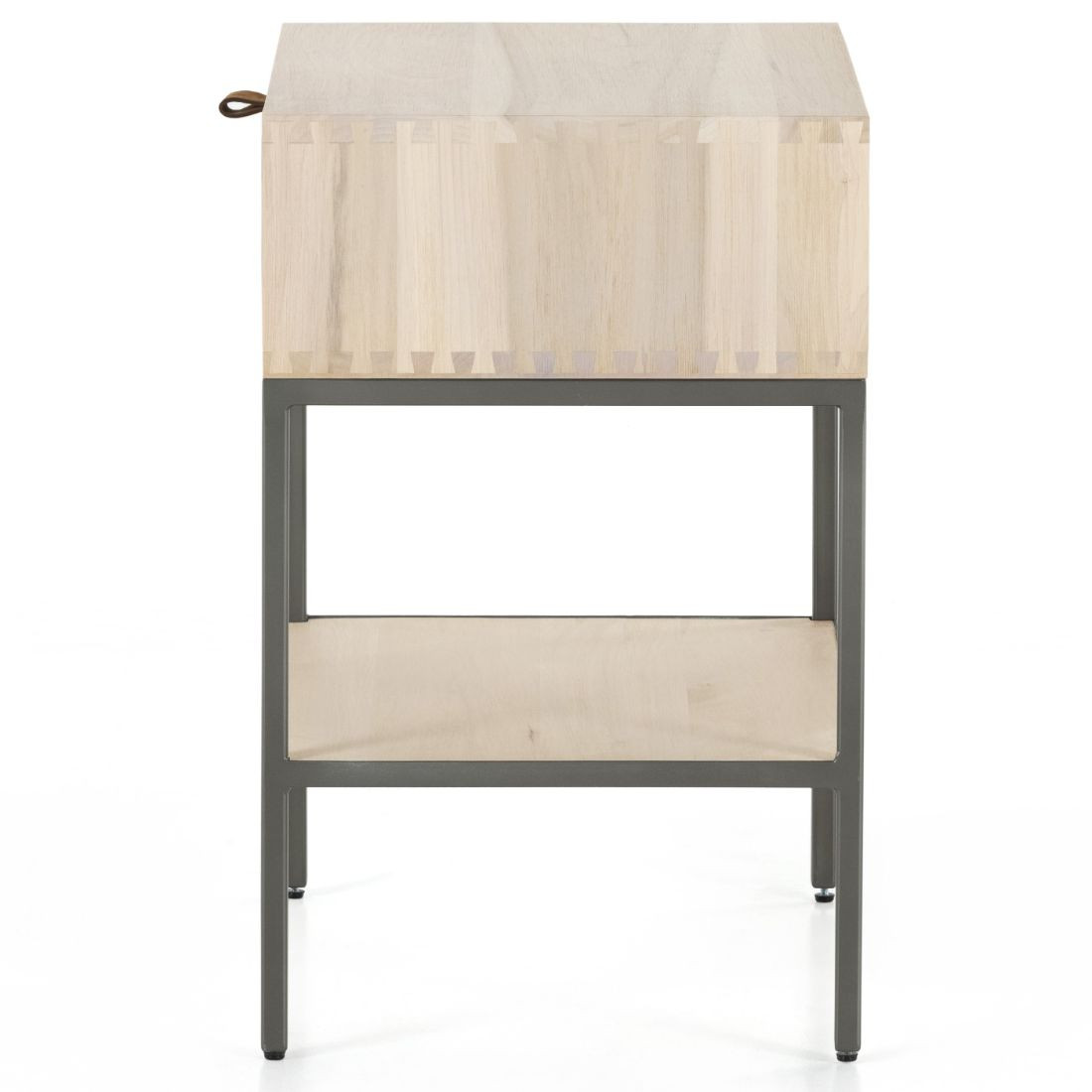 Trey Dove Poplar 1 Drawer Nightstand Zin Home