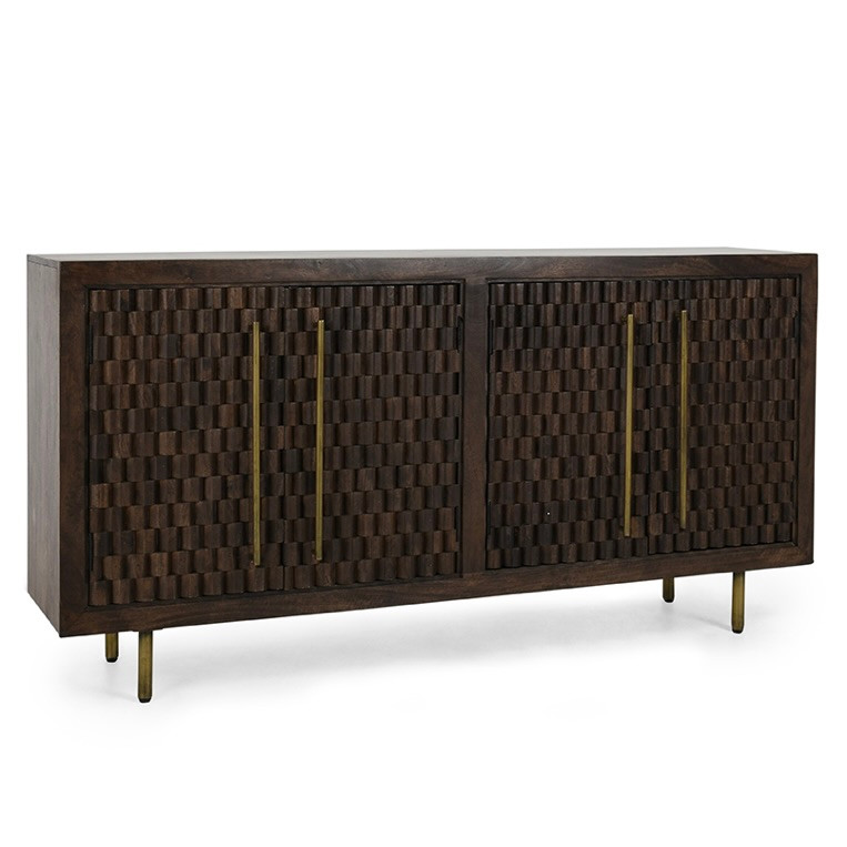 Norwood Solid Wood 4-Door Sideboard 72