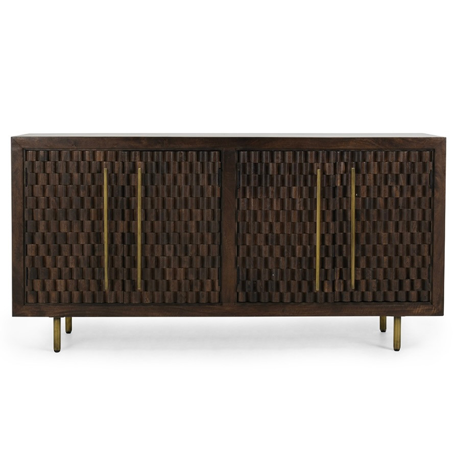 Norwood Solid Wood 4-Door Sideboard 72
