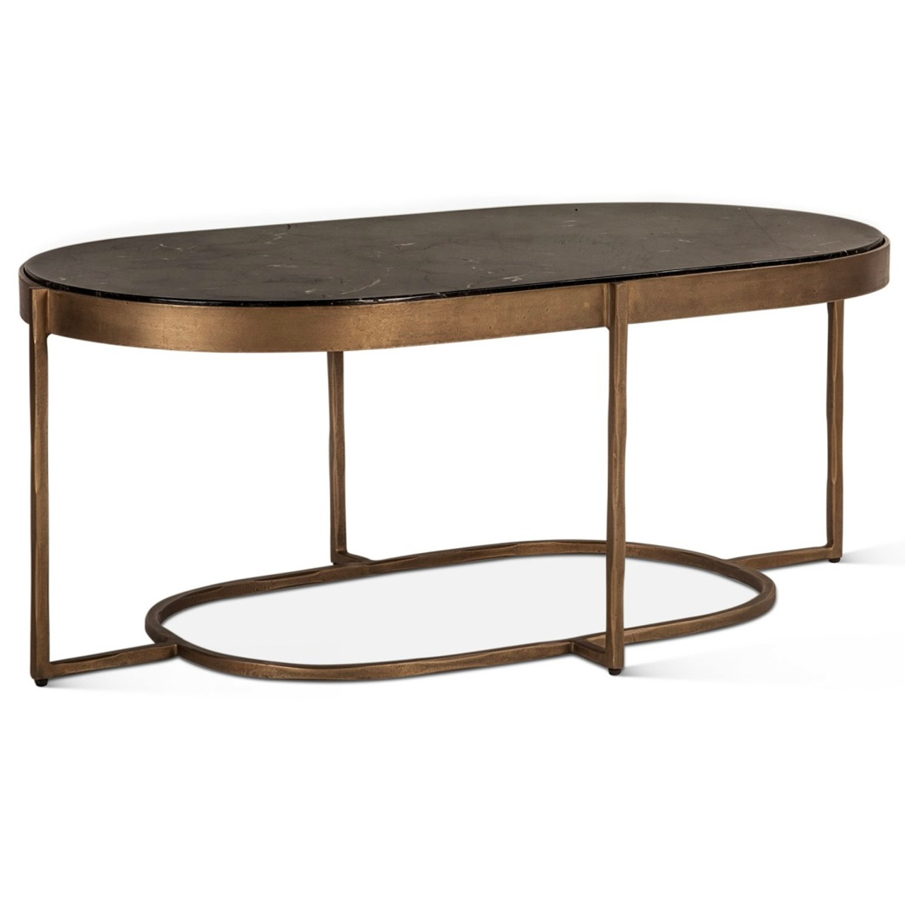 Brass and black coffee table cheap