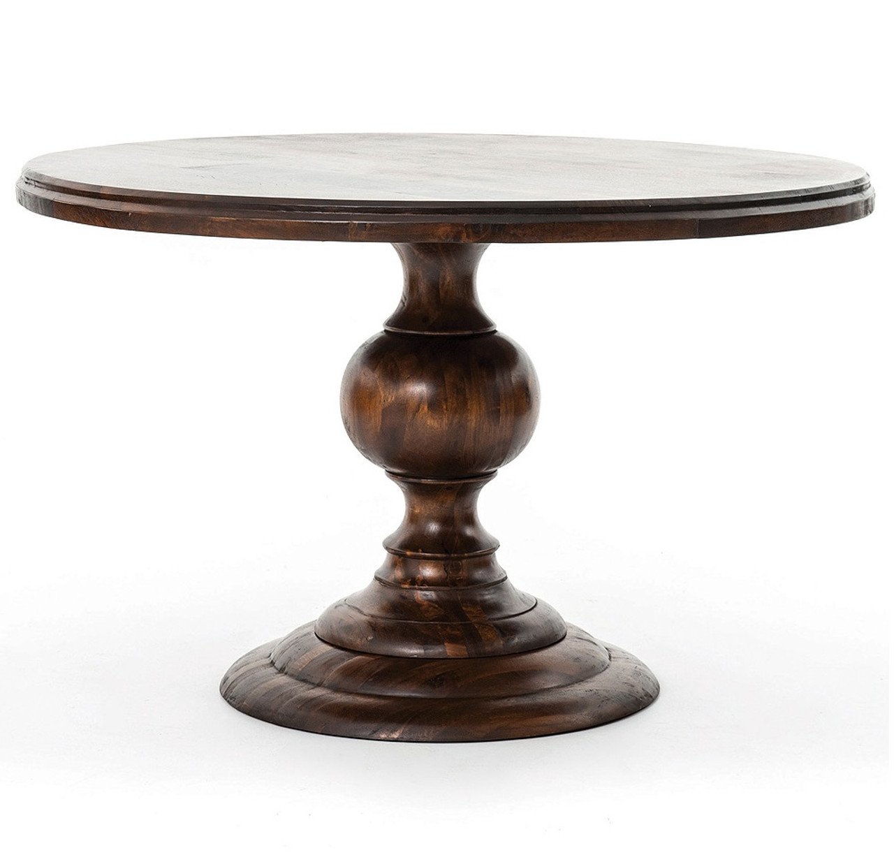 48 Round Pedestal Dining Table Round Kitchen Tables Zin Home