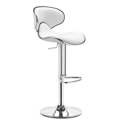 Fly Bar Chair | Modern Leather Brown Fly Barstool | Zuo Fly Bar stool ...