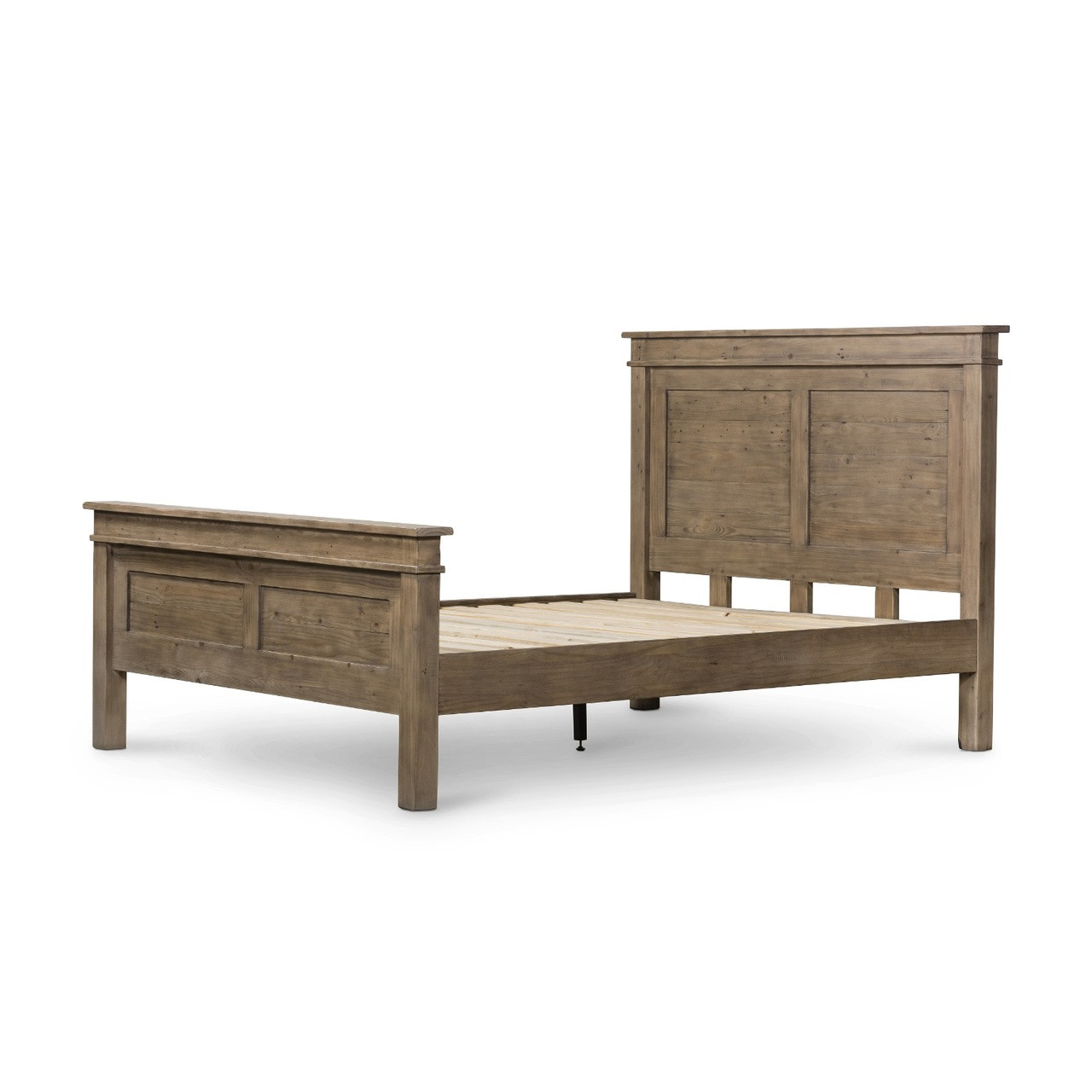 Sierra Reclaimed Wood King Size Platform Bed Zin Home