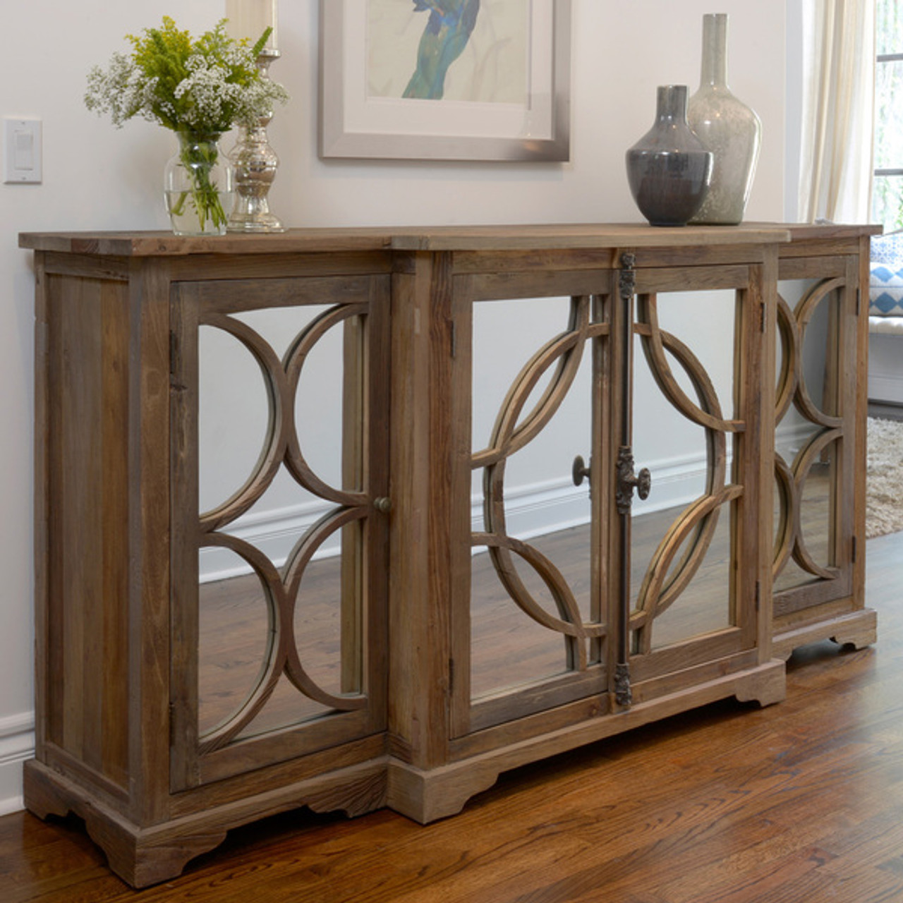 Mirrored sideboard clearance buffet tables