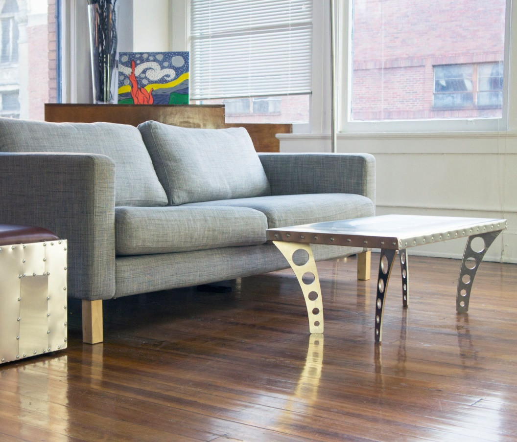 Aviator Aero Industrial JetSet Coffee Table | Zin Home