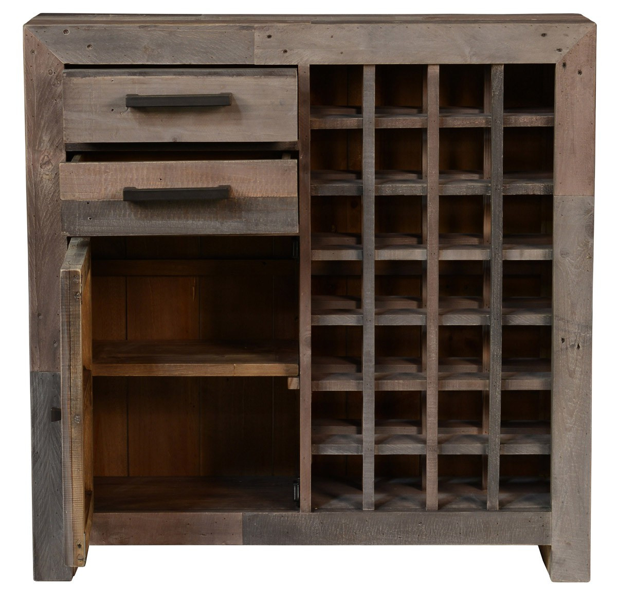 Angora Storm Reclaimed Wood Wine Zin Home