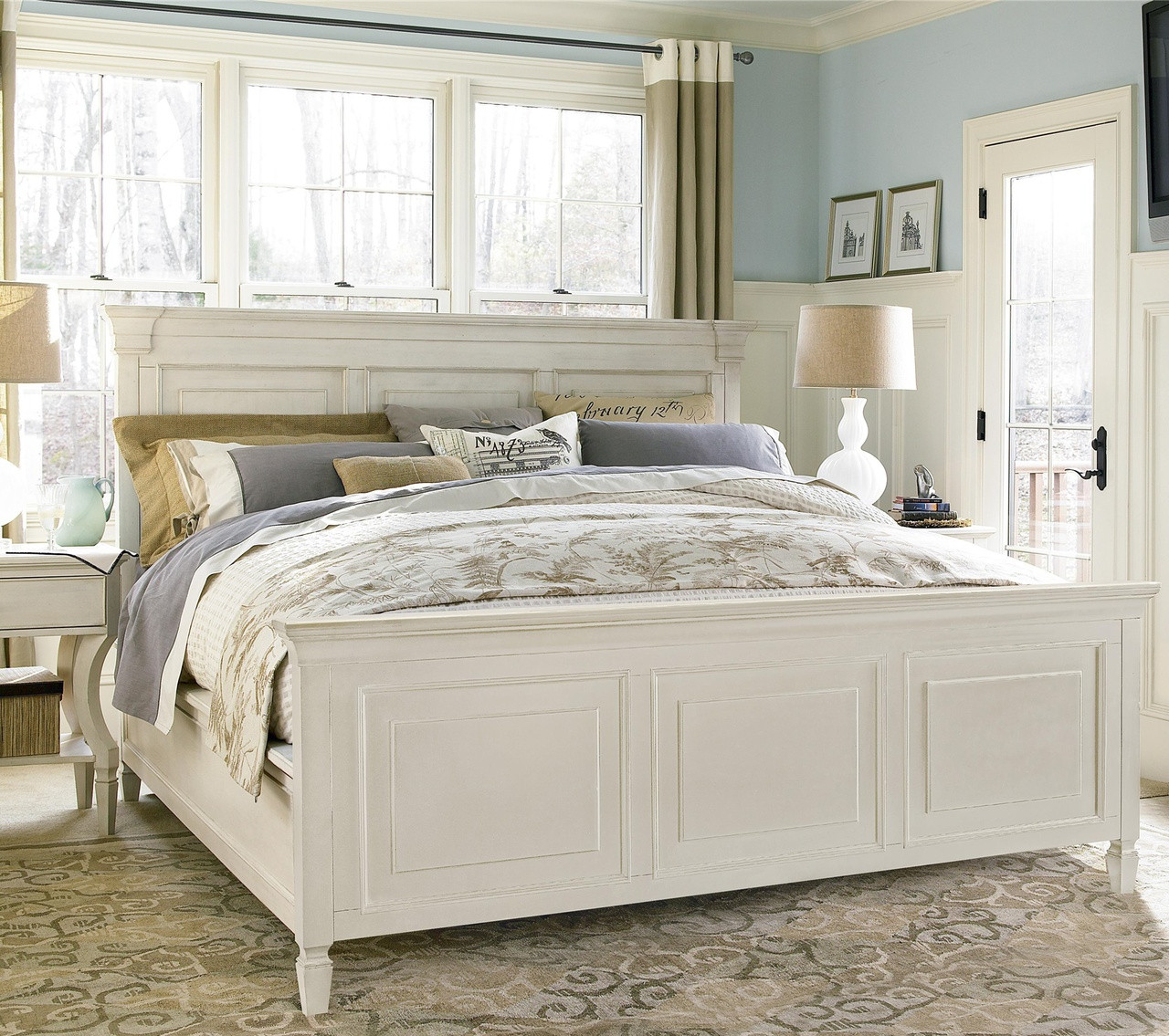 King Sleigh Bed Frame