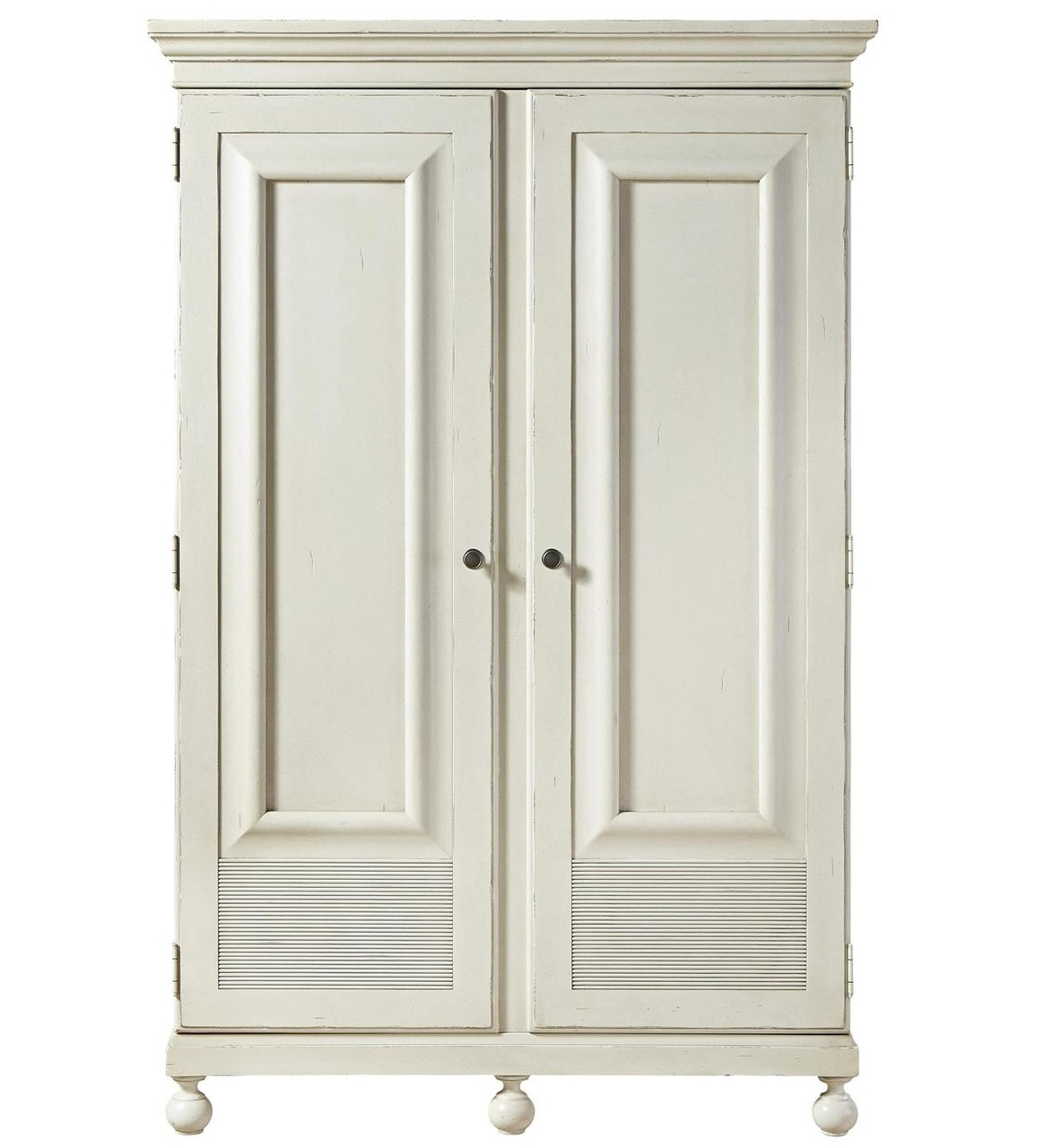 Sojourn French Country White Armoire Wardrobe Zin Home