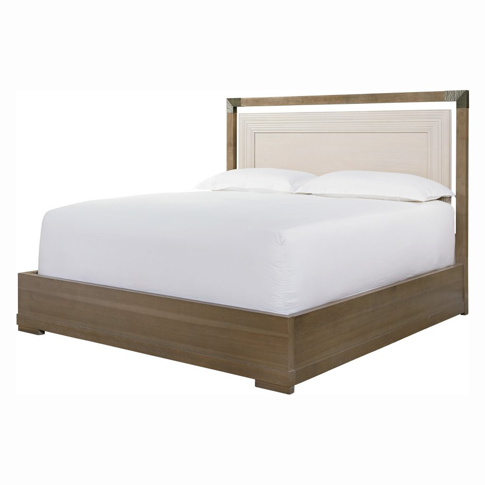 City MidCentury Modern Queen Size Panel Bed Frame Zin Home