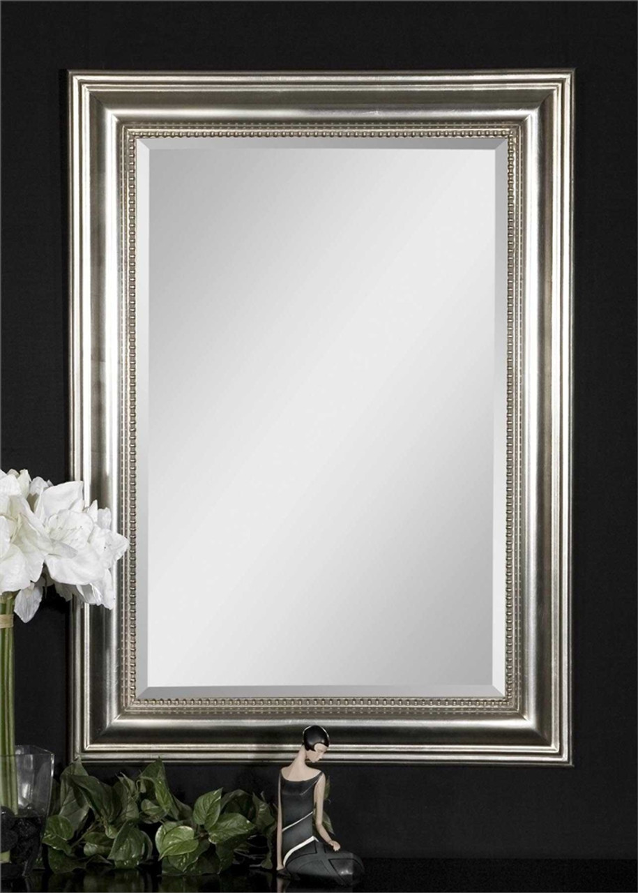 Uttermost Stuart Silver Beaded Mirror   12005 B  74898.1562188981 