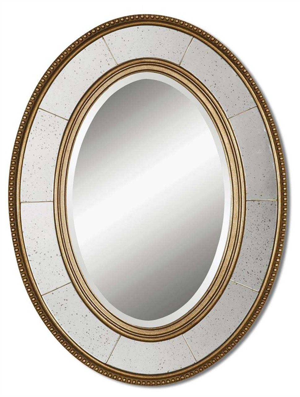 Uttermost Dinuba Antique Silver Champagne Mirror