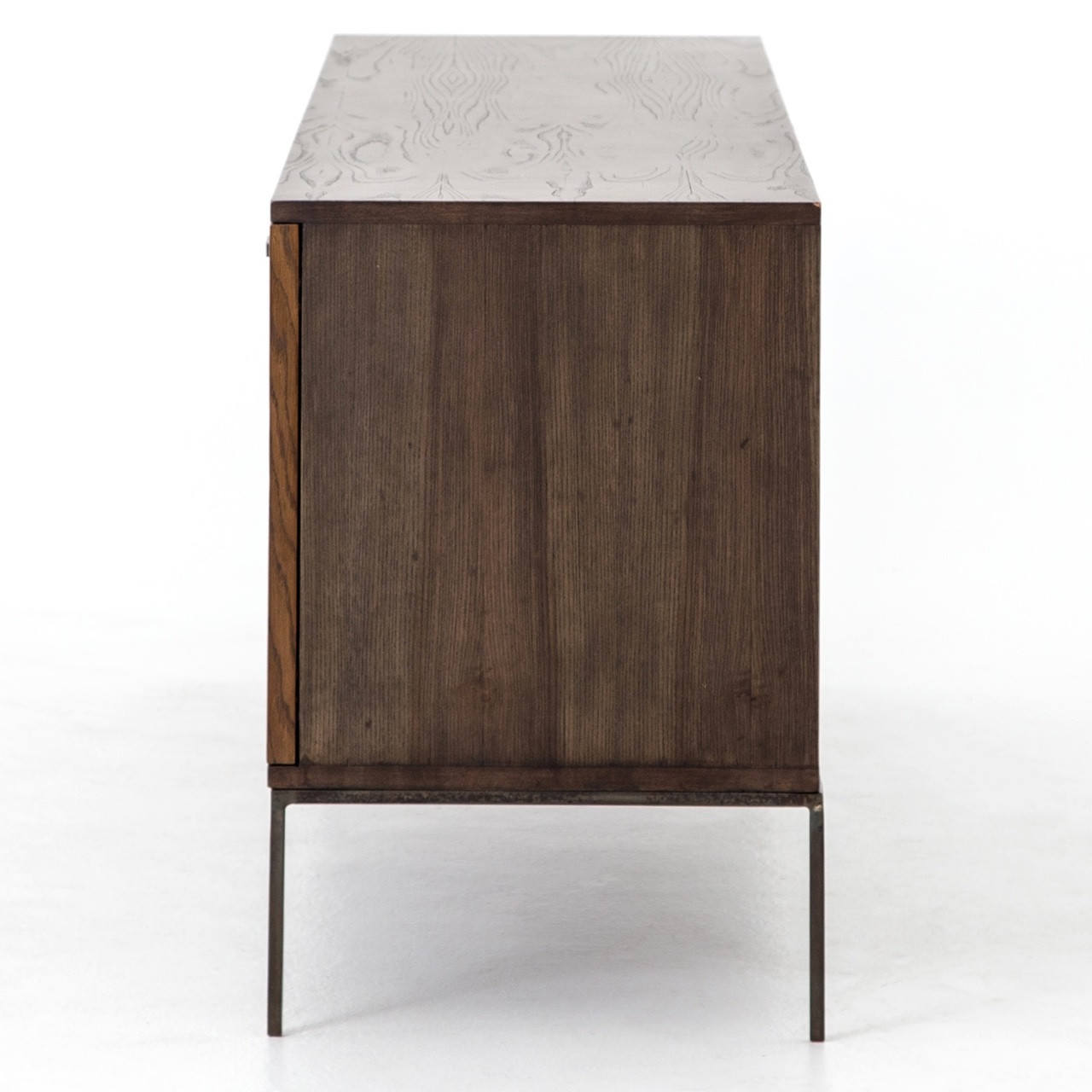 Cuzco Yukas Wood Modern Low Media Console 78